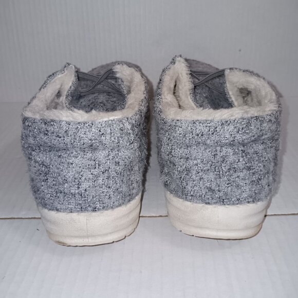 TOMMY BAHAMA MEN'S FAUX FUR LINED CASUAL SLIP ON SNEAKERS  HEY DUDE STYLE - Picture 6 of 10